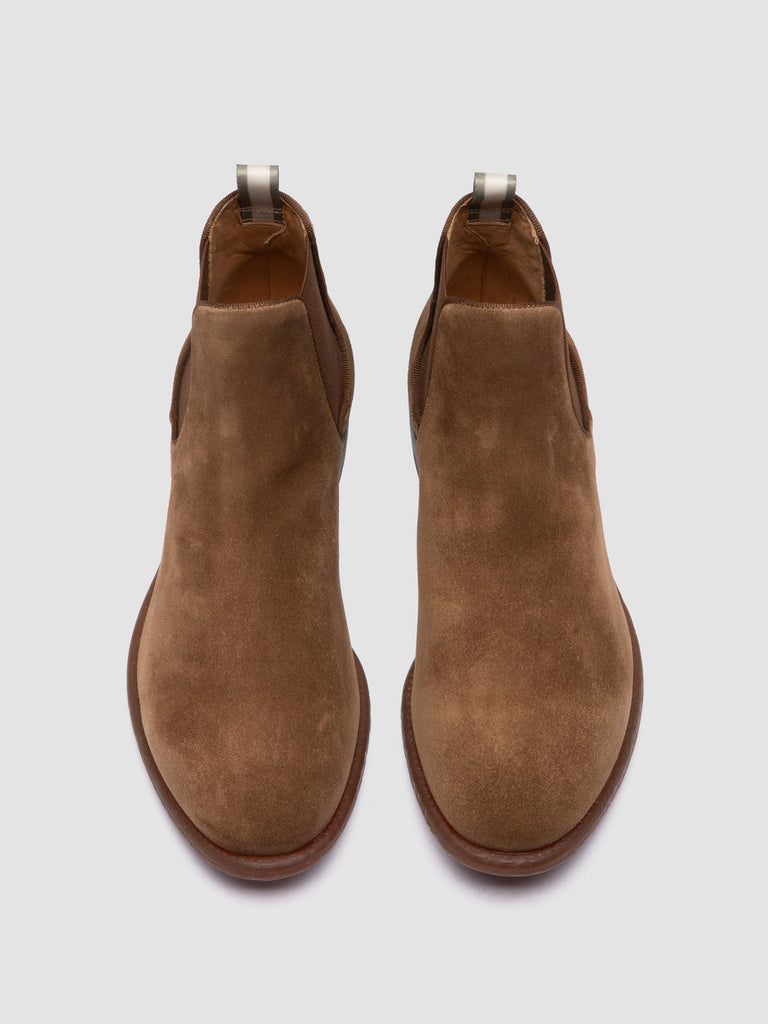 CETON 688 - Brown Suede Chelsea Boots