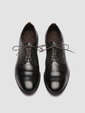 PRINCE 606 - Brown Leather Derby Shoes