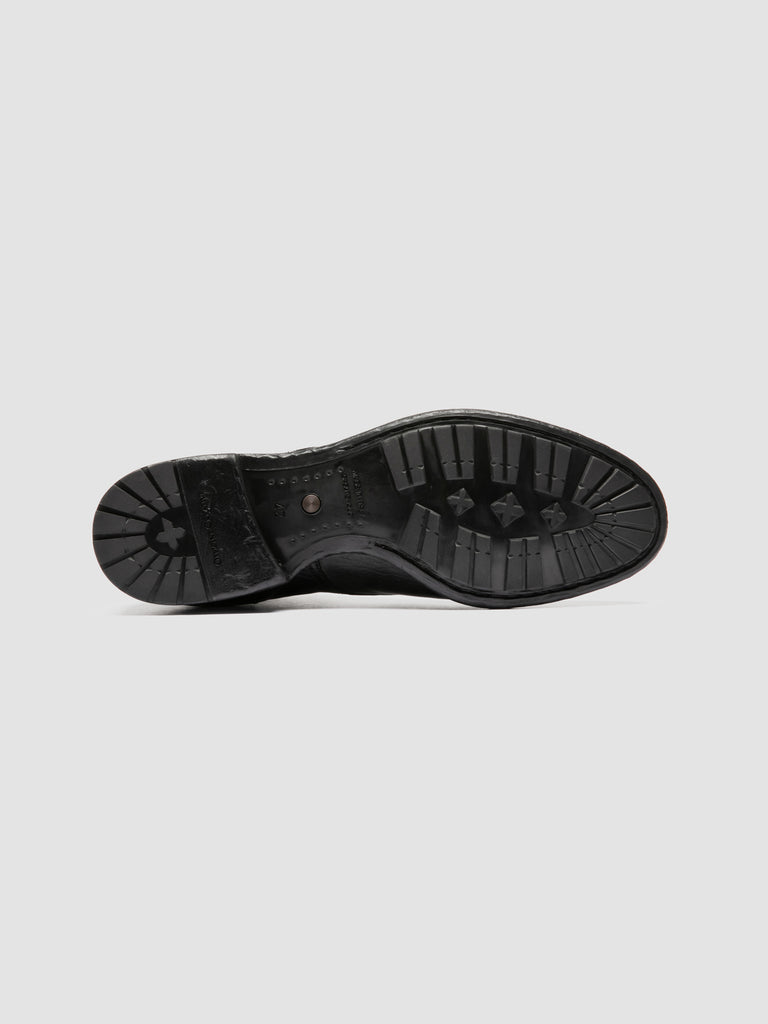 PRINCE 610 - Black Leather Lace Up Boots