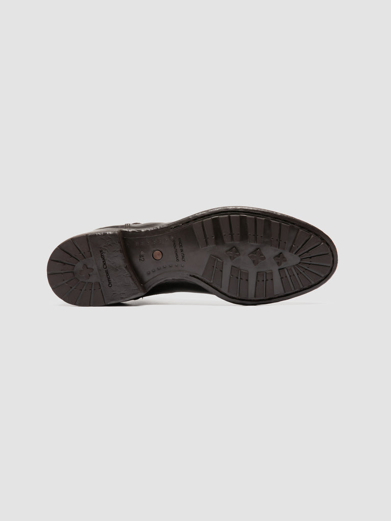 PRINCE 617 - Brown Leather Chealsea Boots