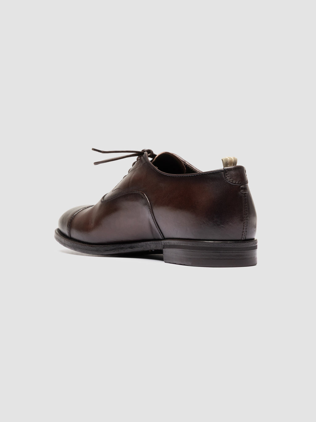 VANDERBILT CAOU 011 - Brown Leather Oxford Shoes - image 4,side view