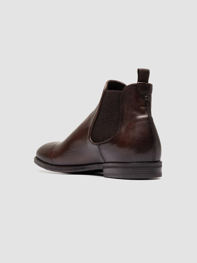VANDERBILT CAOU 012 - Brown Leather Boots