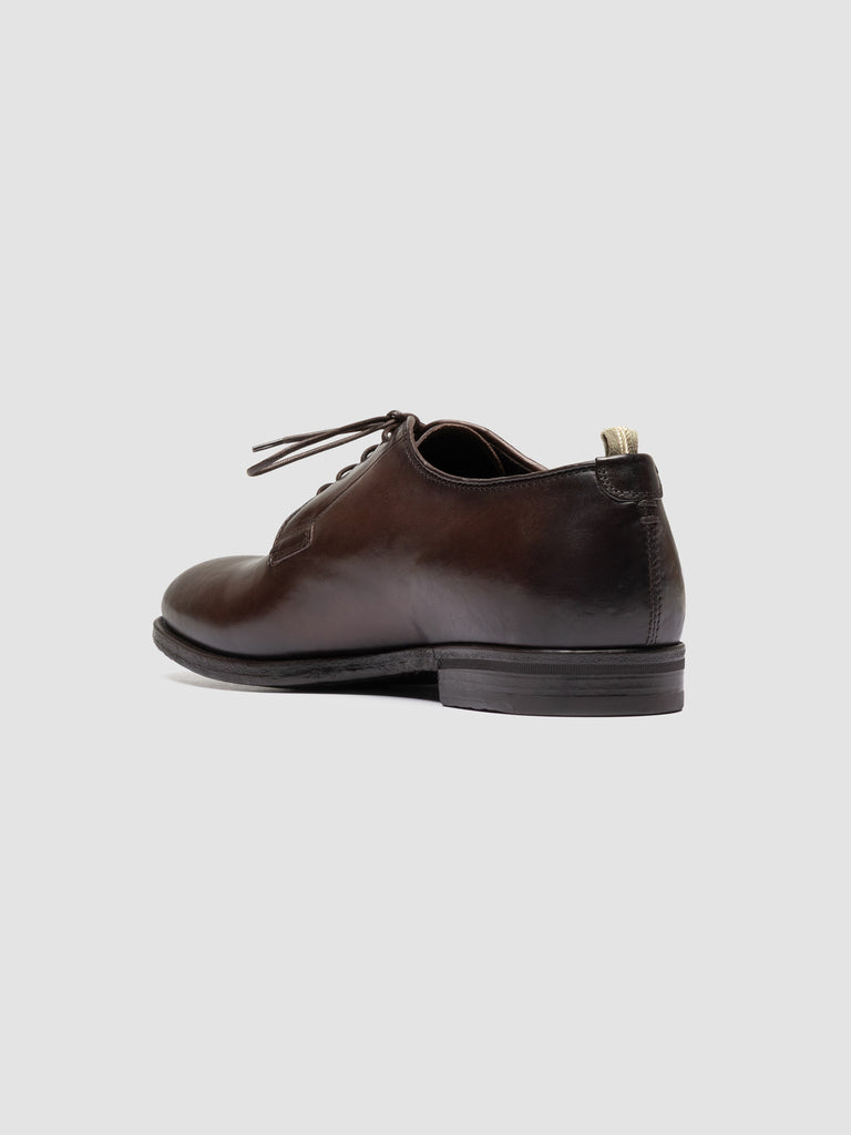 VANDERBILT CAOU 013 - Brown Leather Derby Shoes