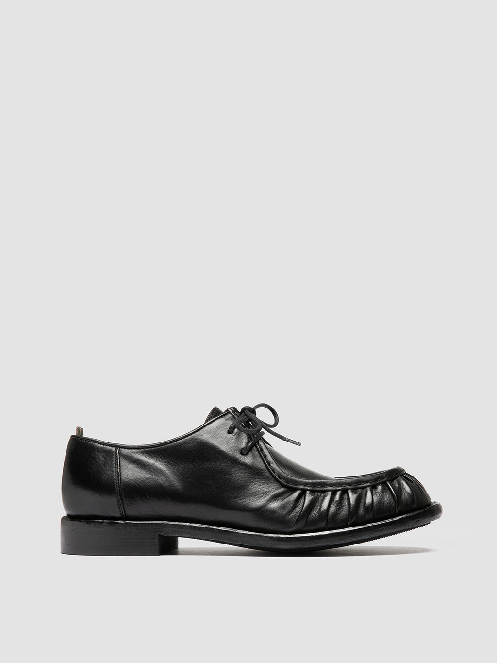 RUGGED 010 - Black Leather Derby Shoes Officine Creative - 1