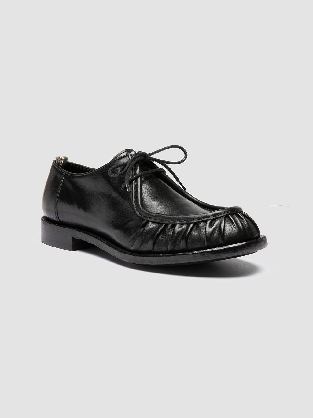 RUGGED 010 - Black Leather Derby Shoes Officine Creative - 3