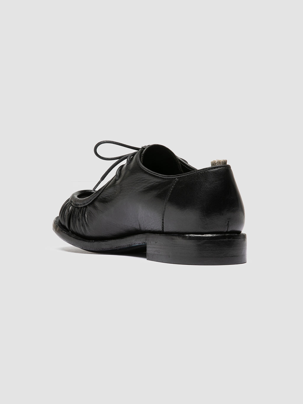 RUGGED 010 - Black Leather Derby Shoes Officine Creative - 4