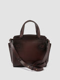 SADDLE 009 - Braune Lederhandtasche