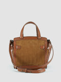 SADDLE 009 - Brown Leather Top Handle Bag  Officine Creative - 4