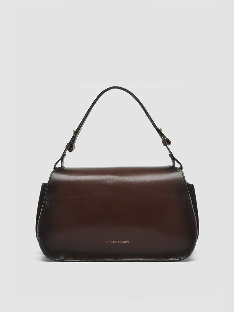 SADDLE 012 - Burgundy Leather Hobo Bag  Officine Creative - 4