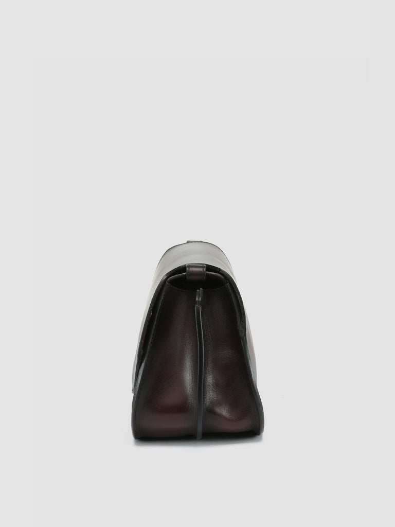 SADDLE 012 - Burgundy Leather Hobo Bag  Officine Creative - 5