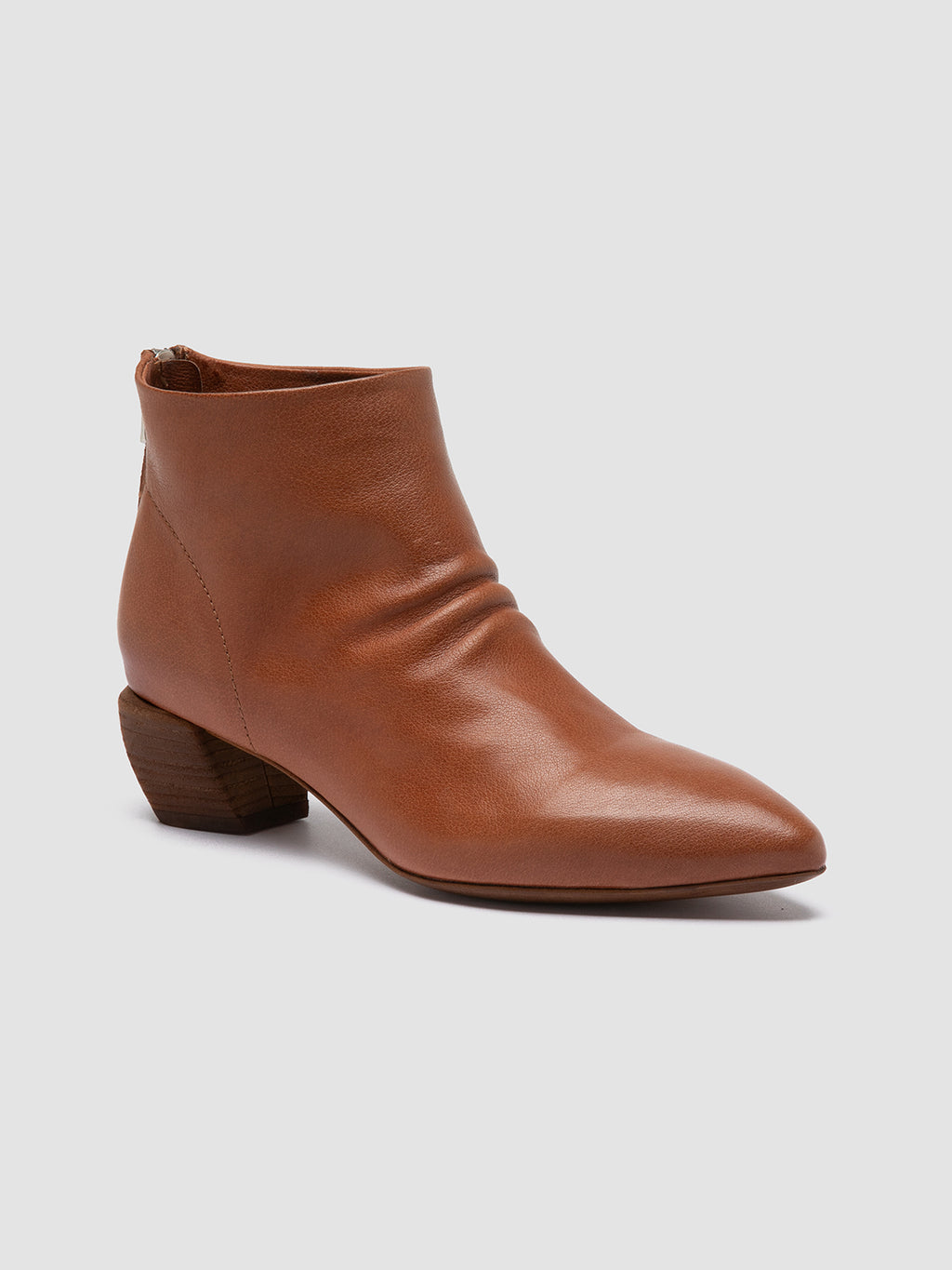 SALLY 001 - braune Lederstiefel