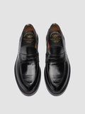 SAX FLEXI 001 - Black Leather Penny Loafers Officine Creative - 2