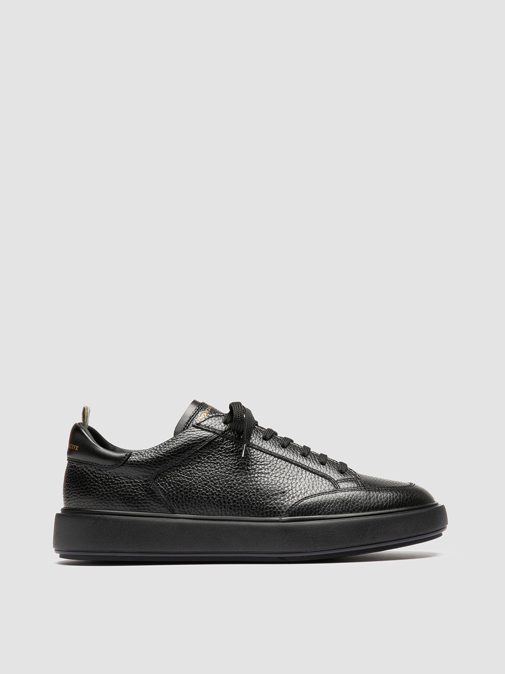SEQUEL 001 - Black Leather Sneakers Officine Creative - 1