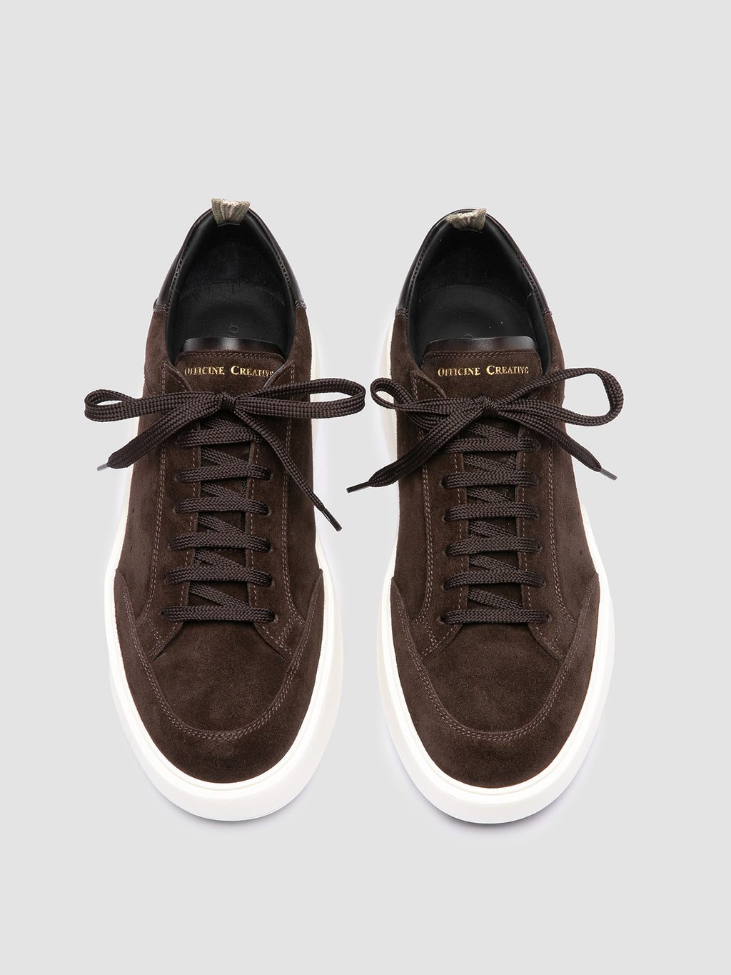 SEQUEL 002 - Brown Suede and Leather Sneakers Officine Creative - 2