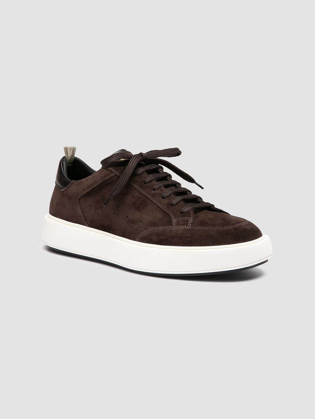 SEQUEL 002 - Brown Suede and Leather Sneakers Officine Creative - 3