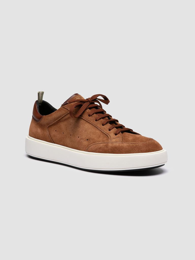 SEQUEL 002 - Brown Suede and Leather Sneakers Officine Creative - 3