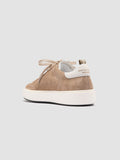 SEQUEL 101 - Beige Suede Low-Top Sneakers