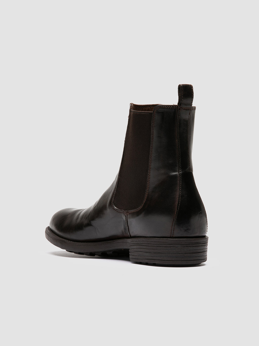 SERGEANT 006 - Brown Leather Chelsea Boots Men Officine Creative - 4