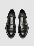 SIGNATURE 004 - Black Leather Monk Shoes