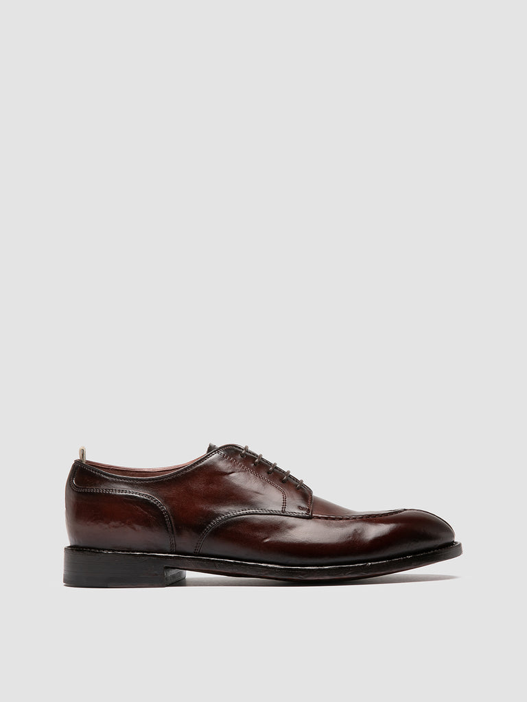 SIGNATURE 005 - Burgundy Leather Derby Shoes