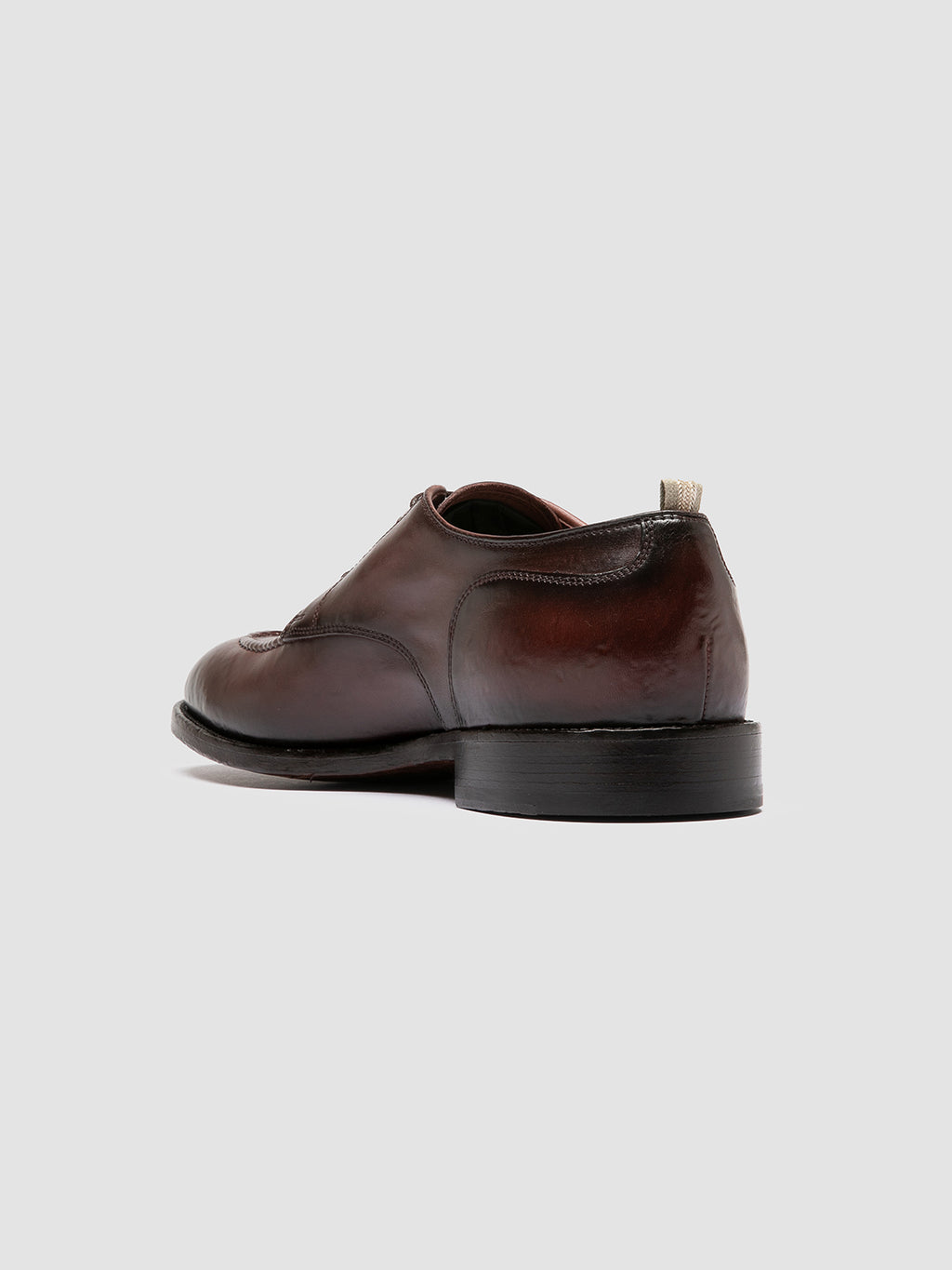 SIGNATURE 005 - Burgundy Leather Derby Shoes