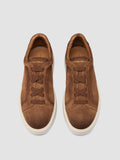 SLOUCH 001 - Brown Suede Sneakers - thumb image 2,side view