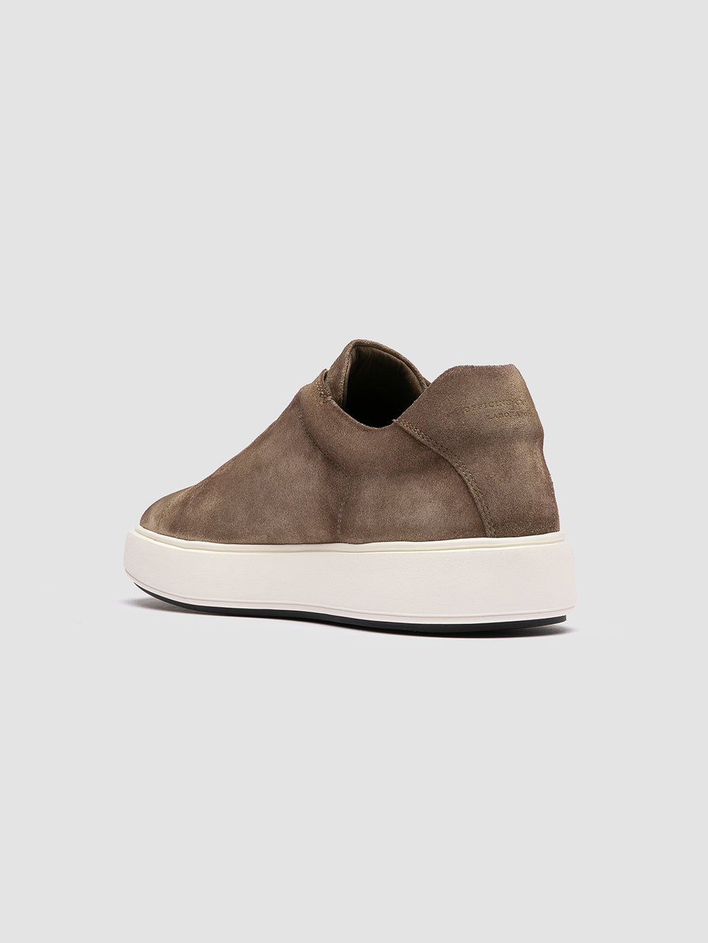 SLOUCH 001 - Taupe Suede Sneakers