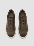 SLOUCH 001 - Green Suede Sneakers - thumb image 2,side view