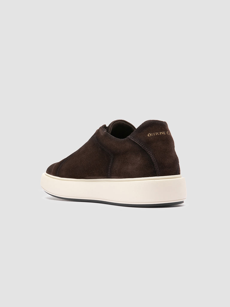 SLOUCH 001 - Brown Suede Sneakers
