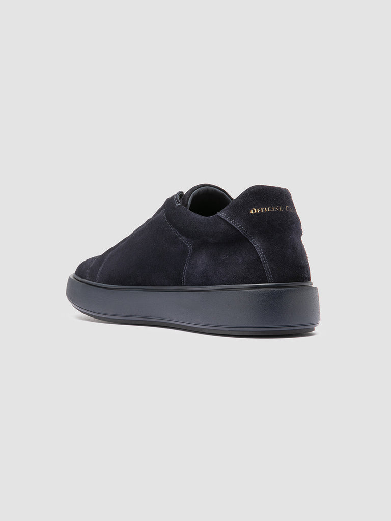 SLOUCH 001 - Navy Suede Sneakers Officine Creative - 4