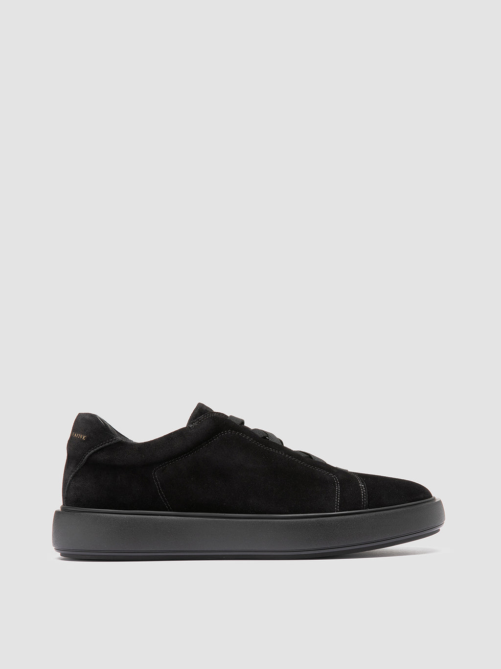 SLOUCH 001 - Black Suede Sneakers