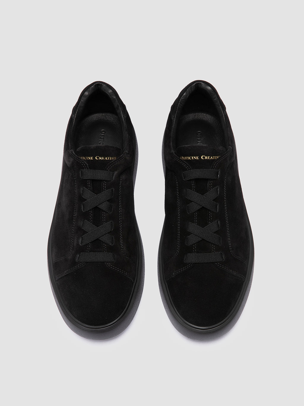SLOUCH 001 - Black Suede Sneakers