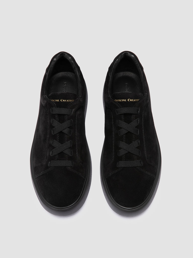 SLOUCH 001 - Black Suede Sneakers