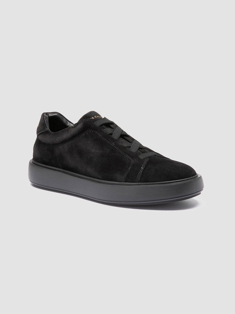 SLOUCH 001 - Black Suede Sneakers