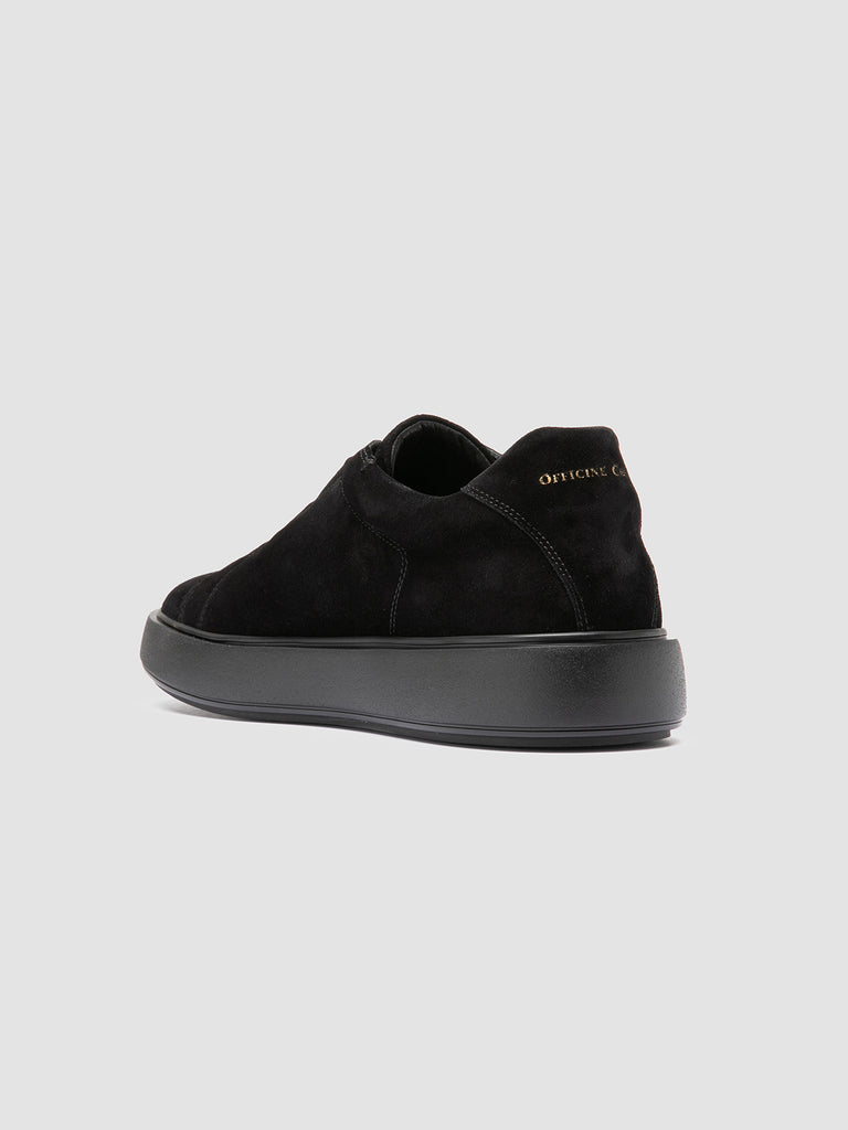 SLOUCH 001 - Black Suede Sneakers