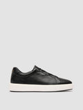 SLOUCH 001 - Black Leather Low Top Sneakers