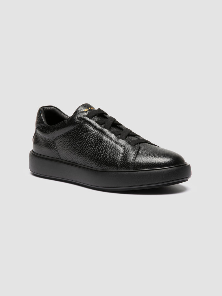 SLOUCH 001 - Black Leather Sneakers Officine Creative - 3