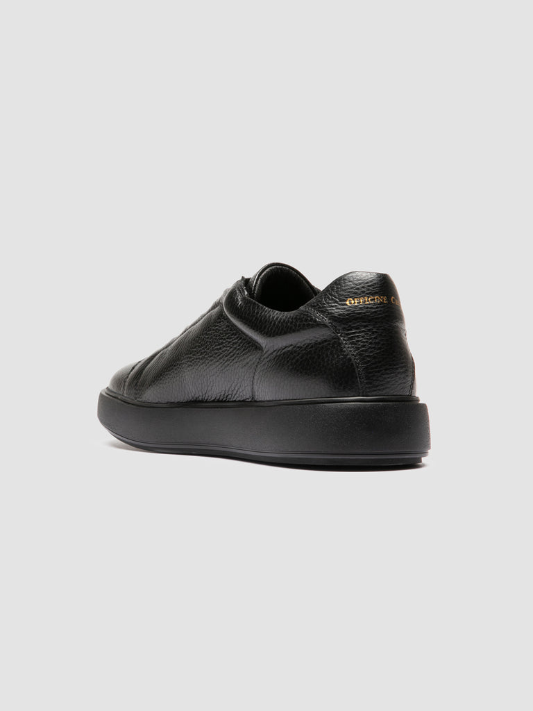 SLOUCH 001 - Black Leather Sneakers Officine Creative - 4