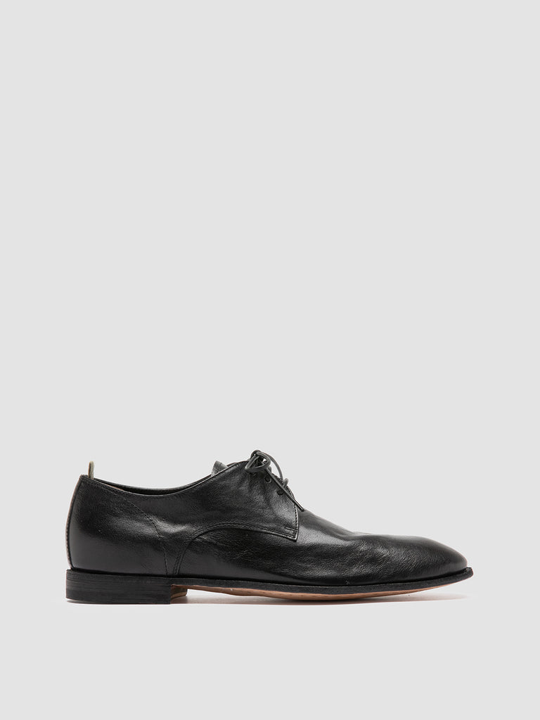 SOLITUDE 002 - Black Leather Derby Shoes Men Officine Creative - 1