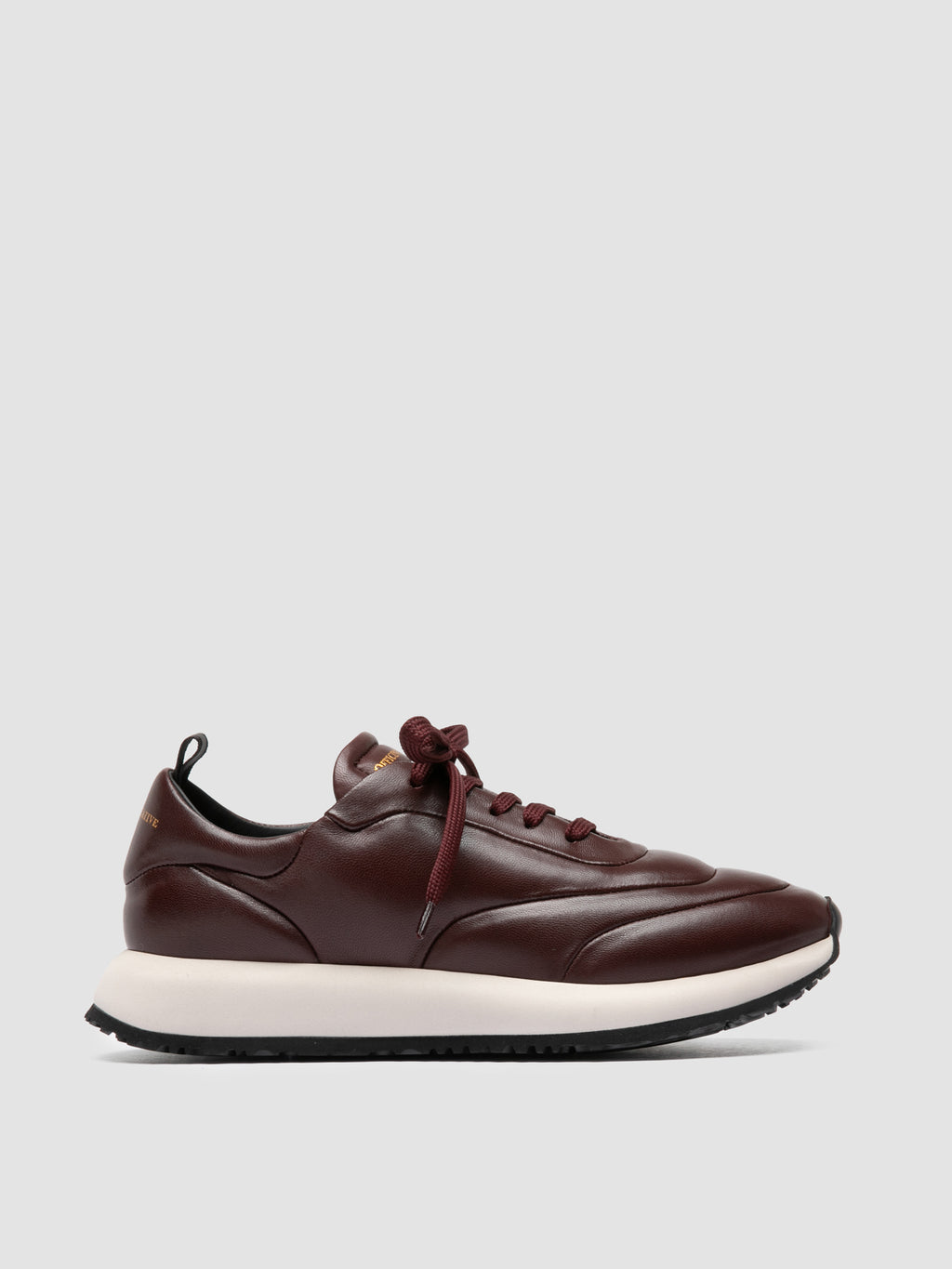 SOLSTICE 101 - Burgundy Leather Sneakers Officine Creative - 1