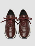 SOLSTICE 101 - Burgundy Leather Sneakers Officine Creative - 2