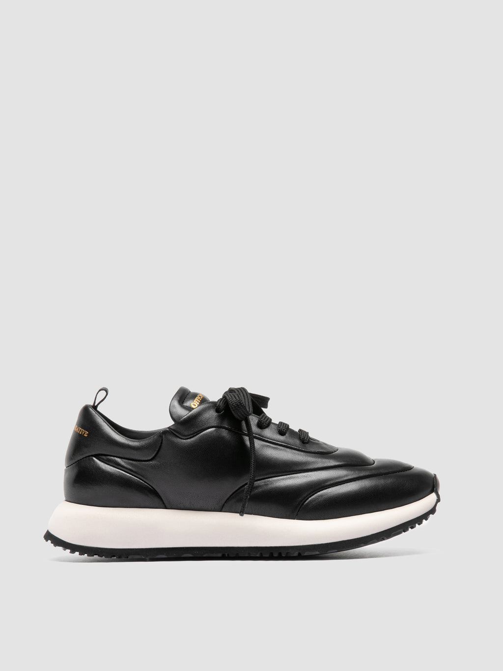 SOLSTICE 101 - Black Leather Sneakers Officine Creative - 1