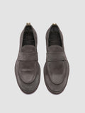 SOUND 001 - Grey Suede Penny Loafers