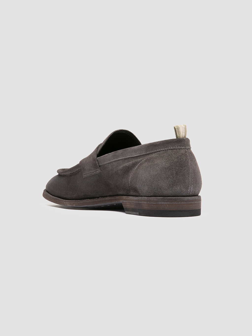 SOUND 001 - Grey Suede Penny Loafers