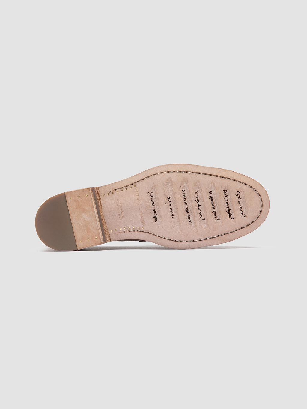 SOUND 001 - Taupe Suede Penny Loafers