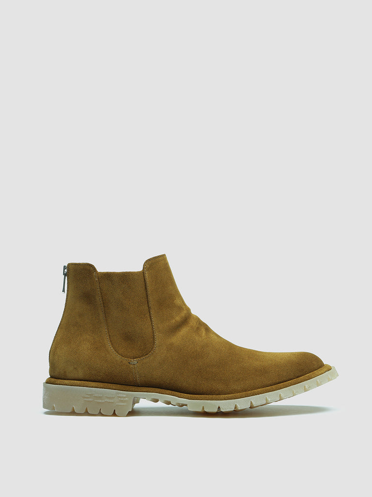 SPECTACULAR 004 - Brown Suede Zip Boots