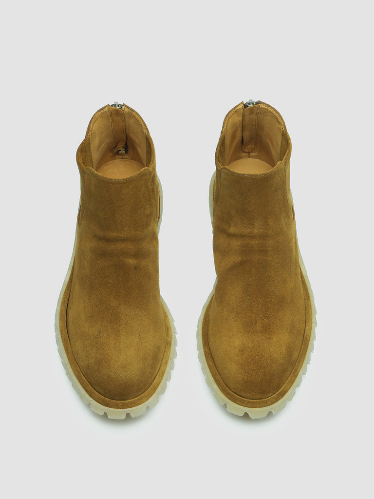 SPECTACULAR 004 - Brown Suede Zip Boots