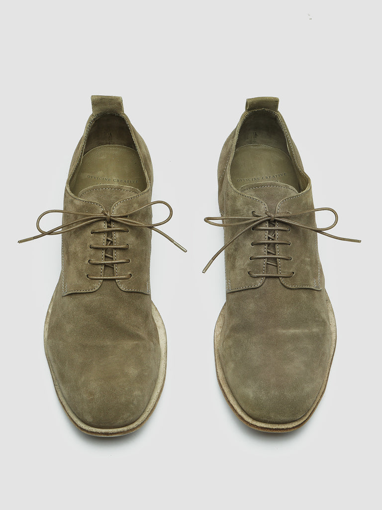 STEREO 003 - Taupe Suede Derby Shoes