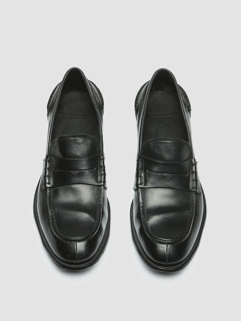 STEREO 008 - Black Leather Derby Shoes