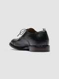 TEMPLE 001 - Black Leather Oxford Shoes